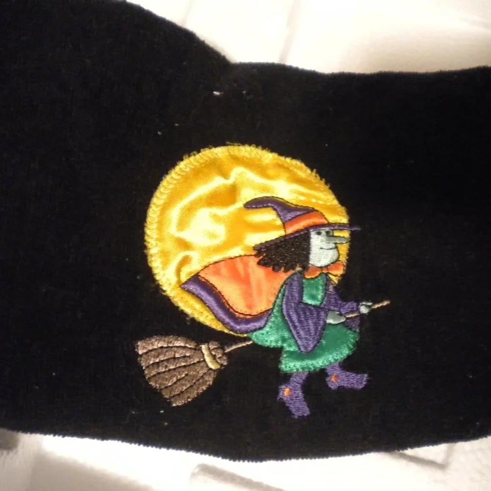 Vintage Halloween Witch JC Penney Hand Towel